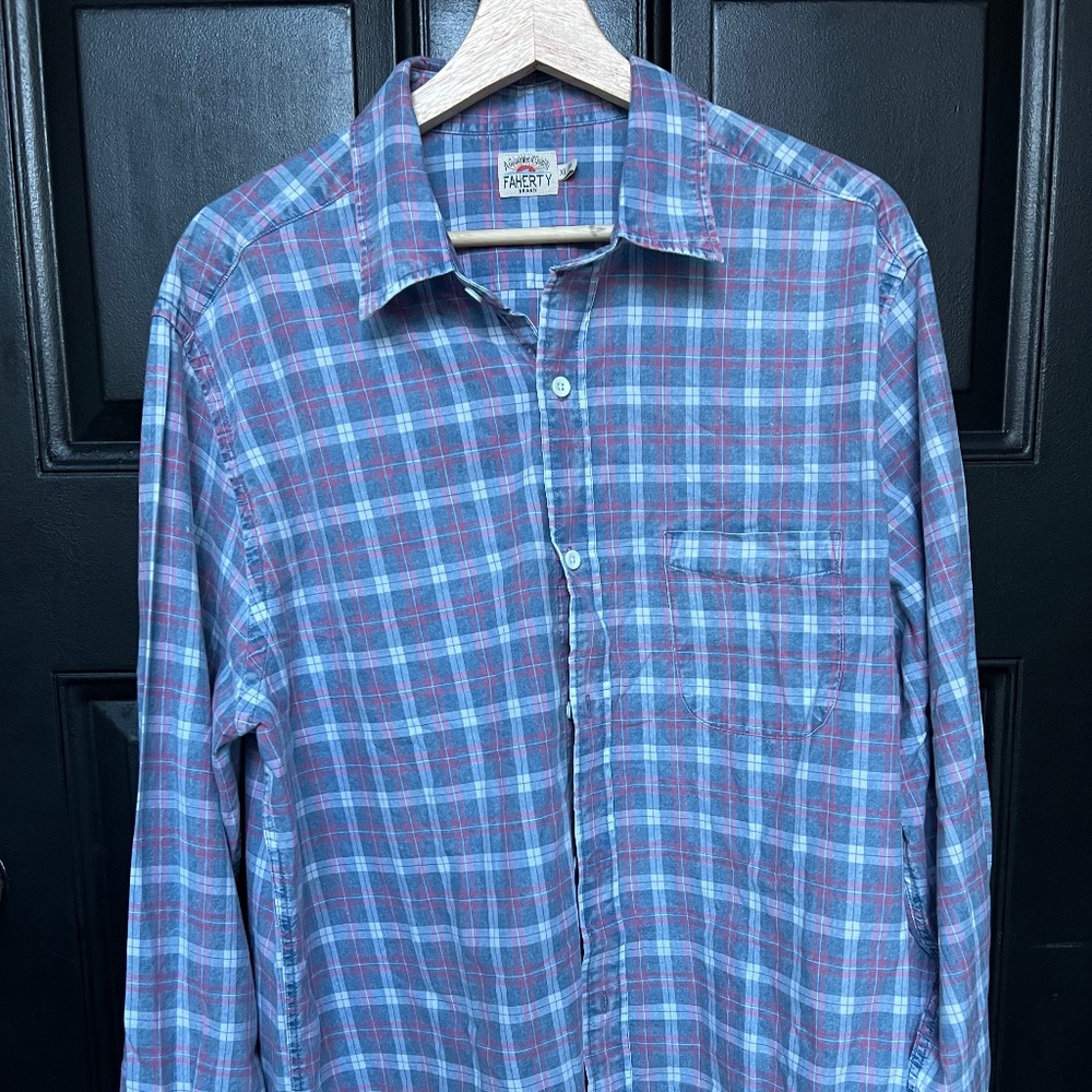 Faherty Men's Button Down Shirt